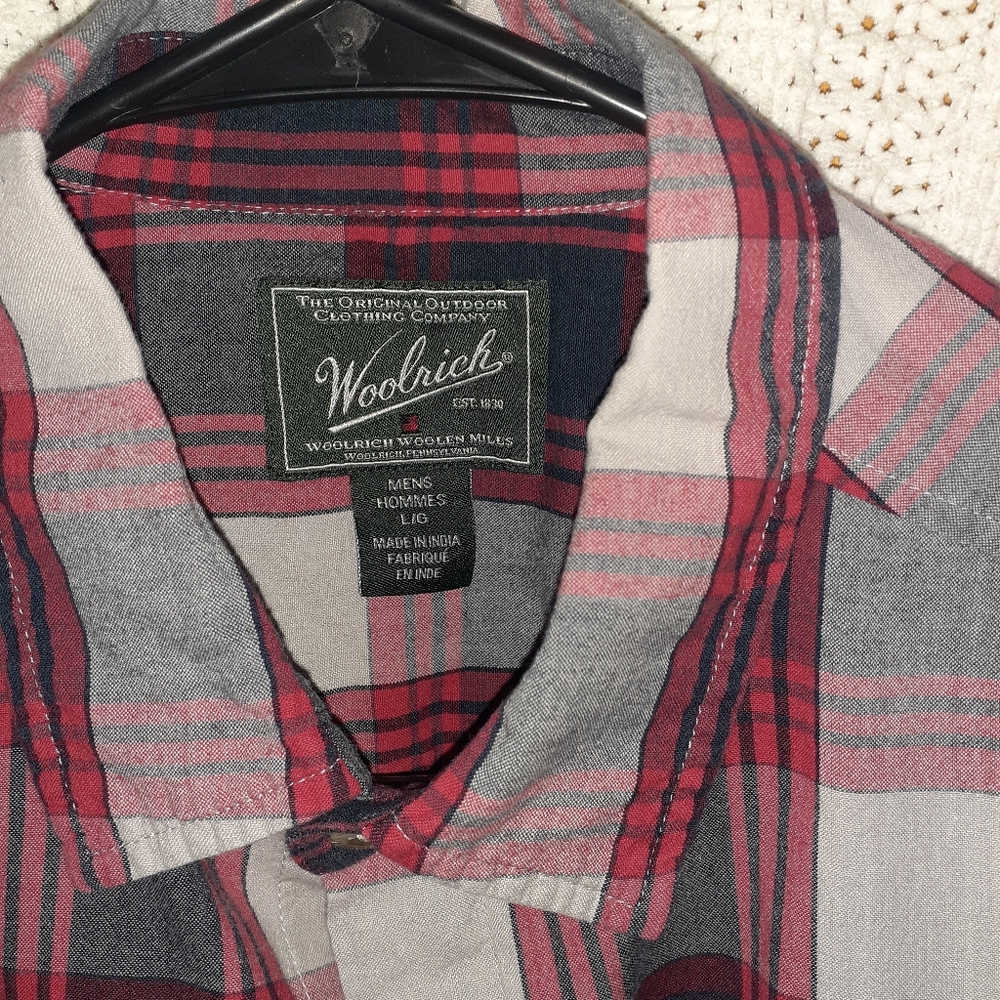 Large Woolrich Button Down - image 2
